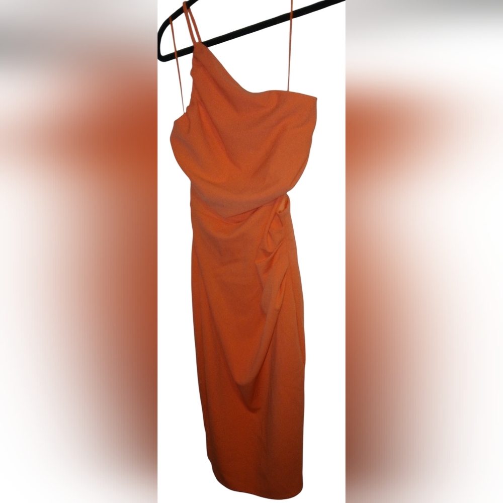 Guess Punch Rose One-Shoulder Leanne Dress